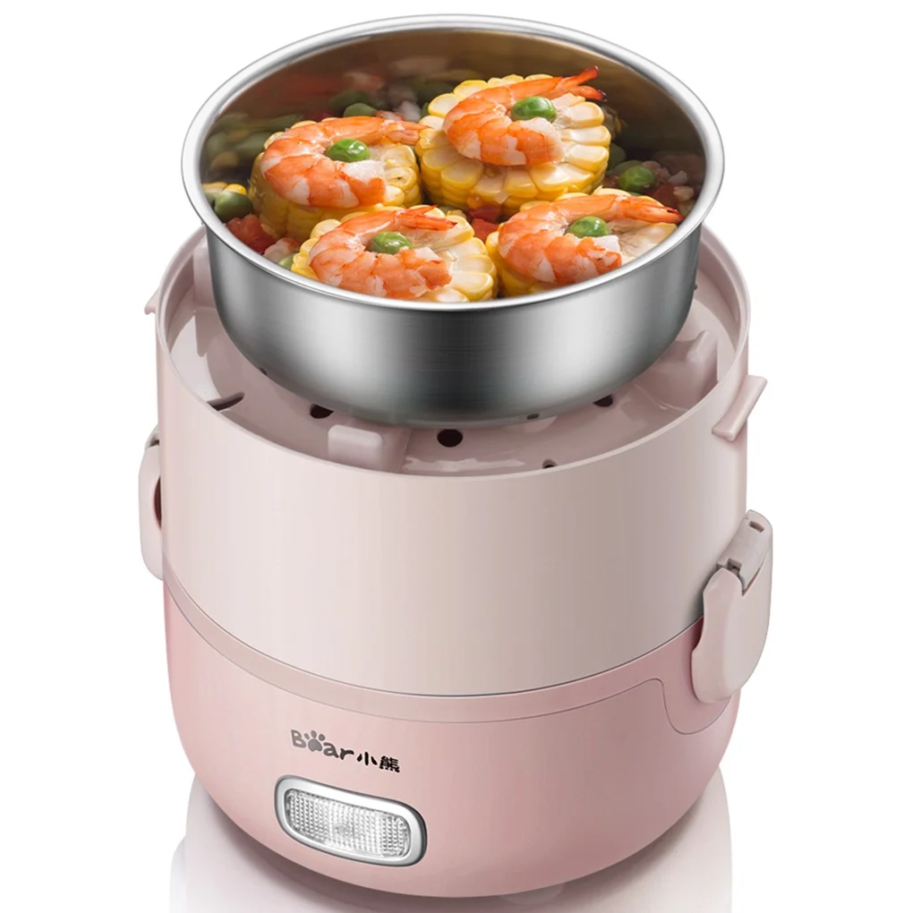 Hộp Cơm Điện Cầm Tay Bear DFH-B20S6 2 Lít - Hàng Quốc Tế - Bản Tiếng Anh 14