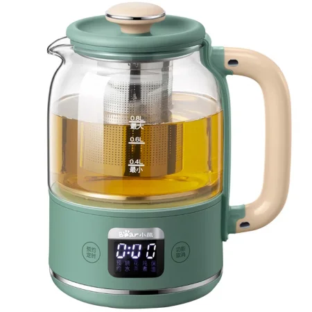 Bình Nấu Trà Đa Năng Bear YSH-C08T1 - Hàng Quốc Tế - Bản Tiếng Anh 0