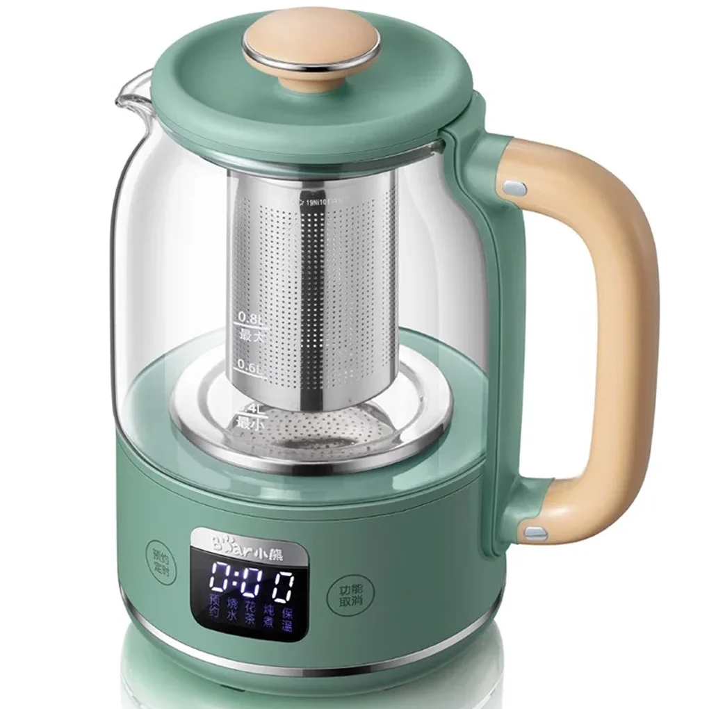 Bình Nấu Trà Đa Năng Bear YSH-C08T1 - Hàng Quốc Tế - Bản Tiếng Anh 1