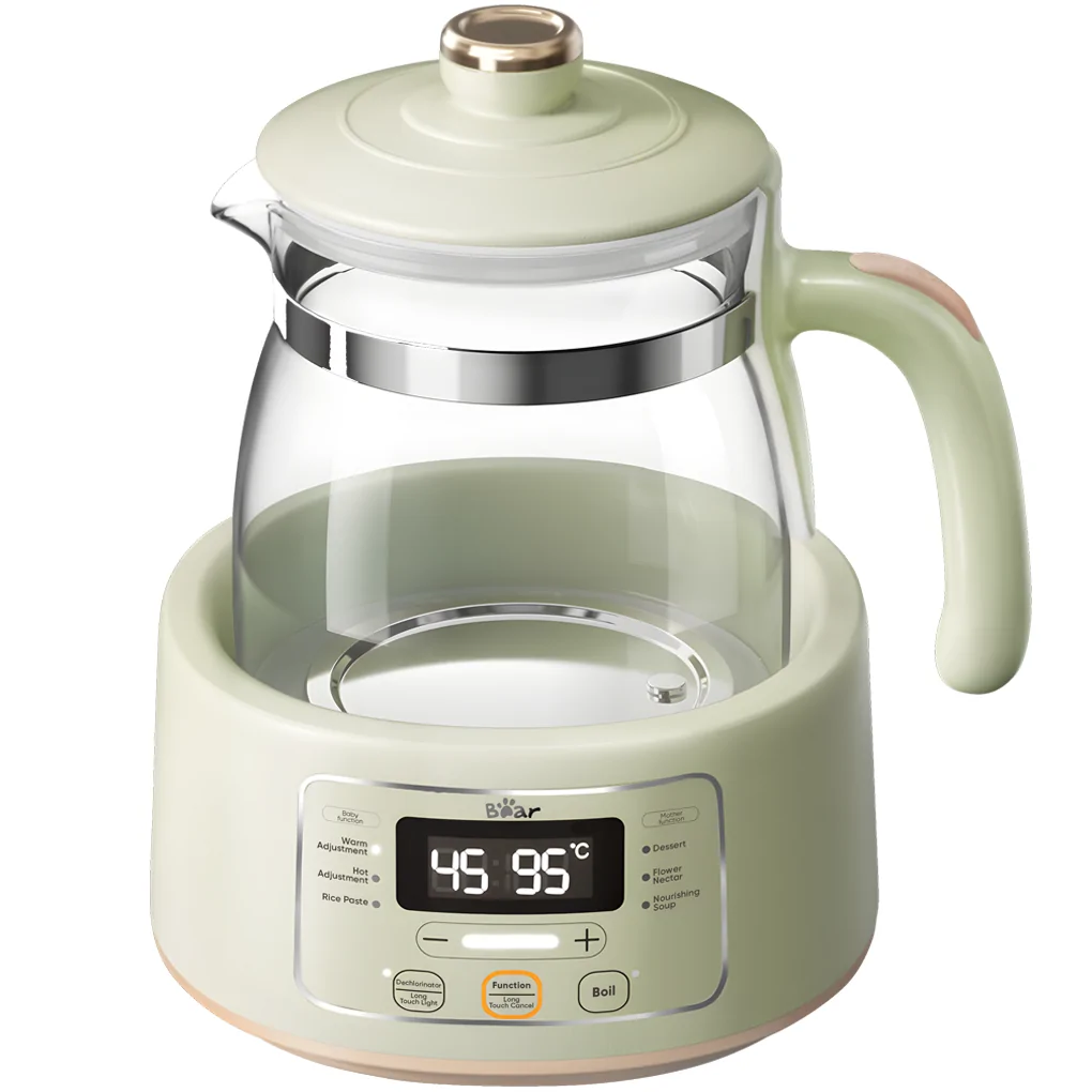 Bình Đun Và Hâm Nước Pha Sữa Bear TNQ-D12W7 - Hàng Quốc Tế - Bản Tiếng Anh 0