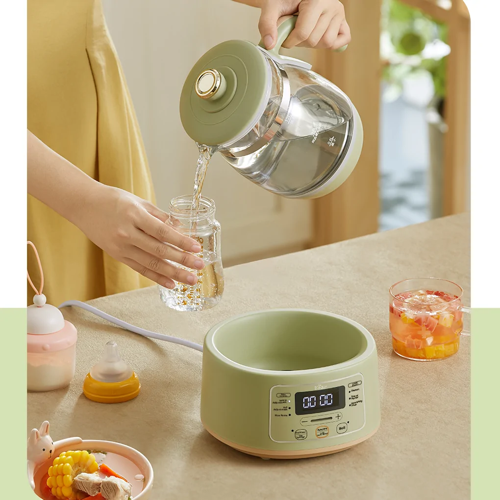 Bình Đun Và Hâm Nước Pha Sữa Bear TNQ-D12W7 - Hàng Quốc Tế - Bản Tiếng Anh 10