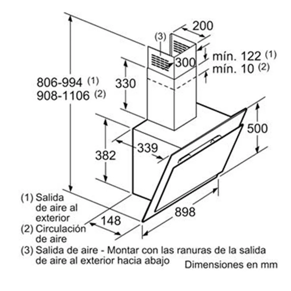 Máy Hút Mùi Bosch DWK97JM60 3