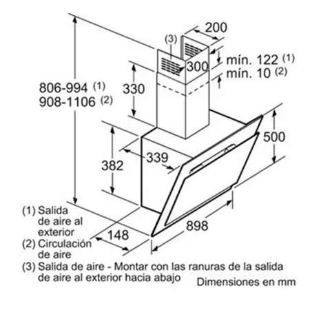 Máy Hút Mùi Bosch DWK97JM60 3