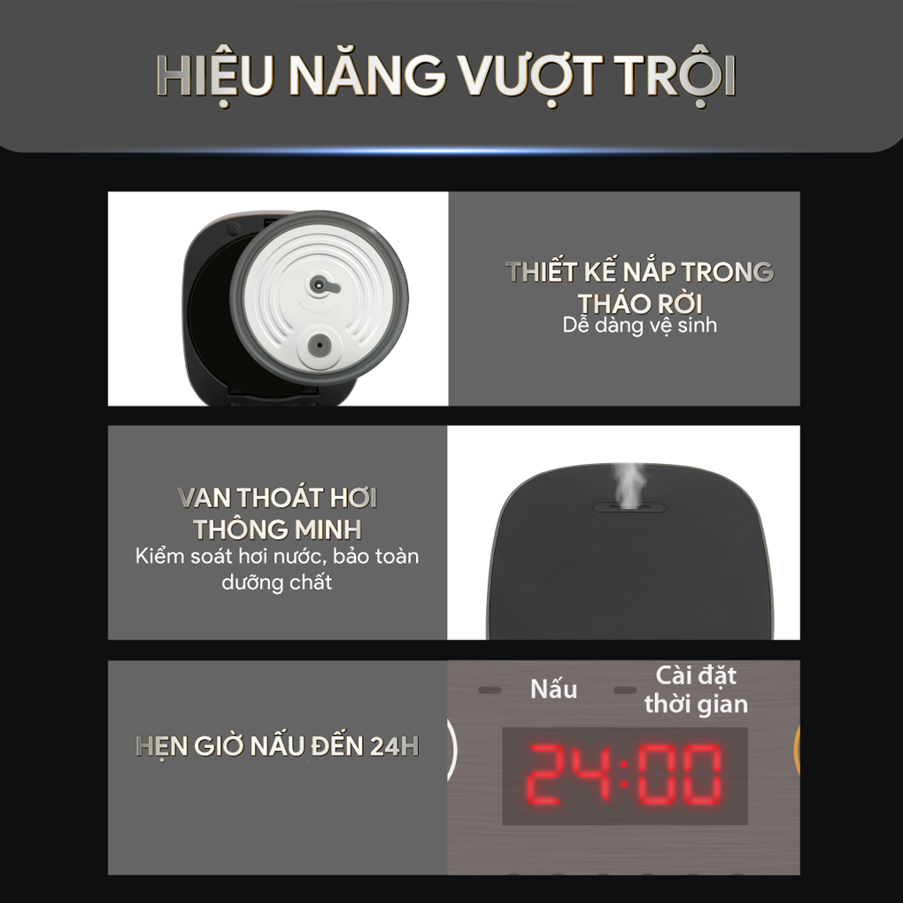 Nồi Cơm Điện Tử BlueStone RCB-5946 1.5 Lít 13