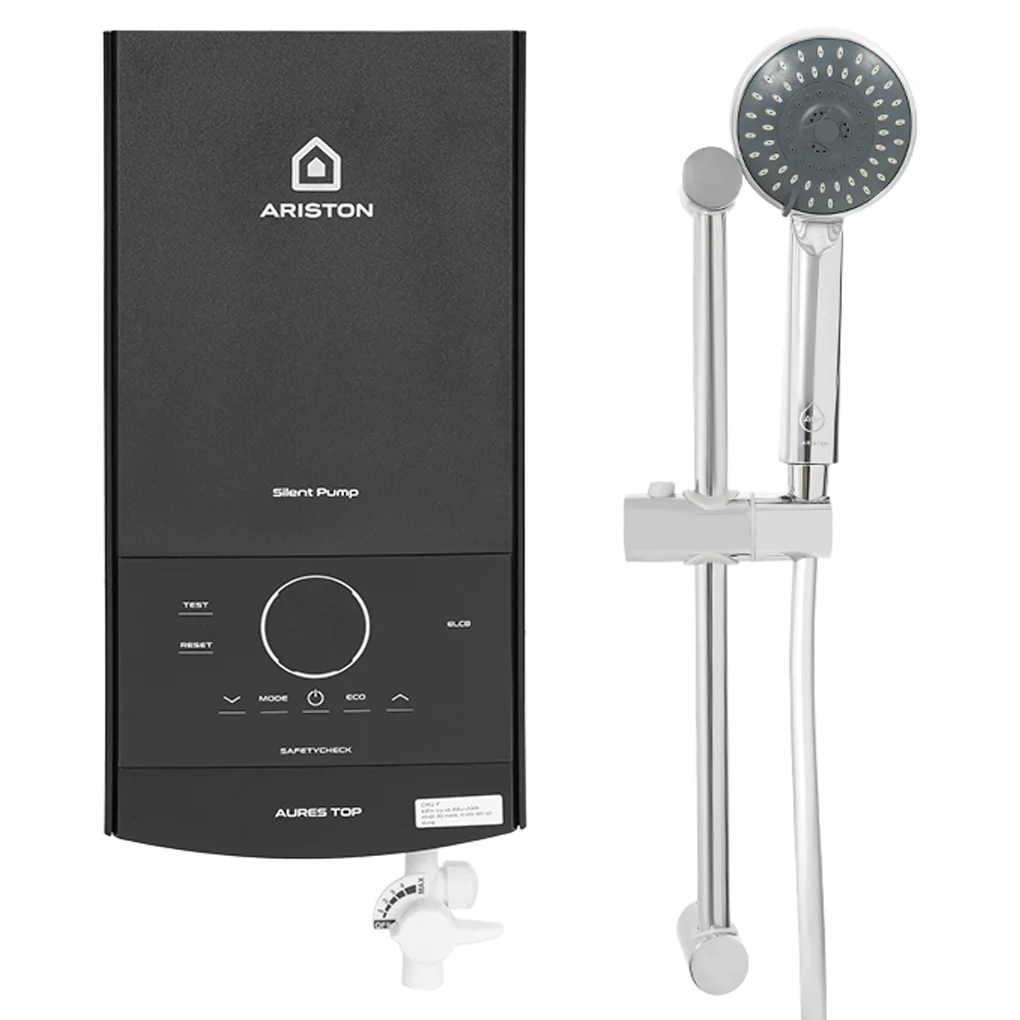 Máy Nước Nóng Trực Tiếp Ariston AURES TOP 4.5P 0