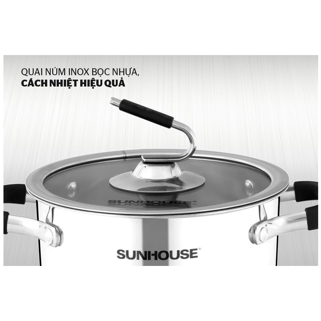 Nồi Inox 5 Đáy Sunhouse SHG24316 4