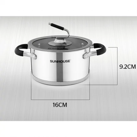 Nồi Inox 5 Đáy Sunhouse SHG24316 5