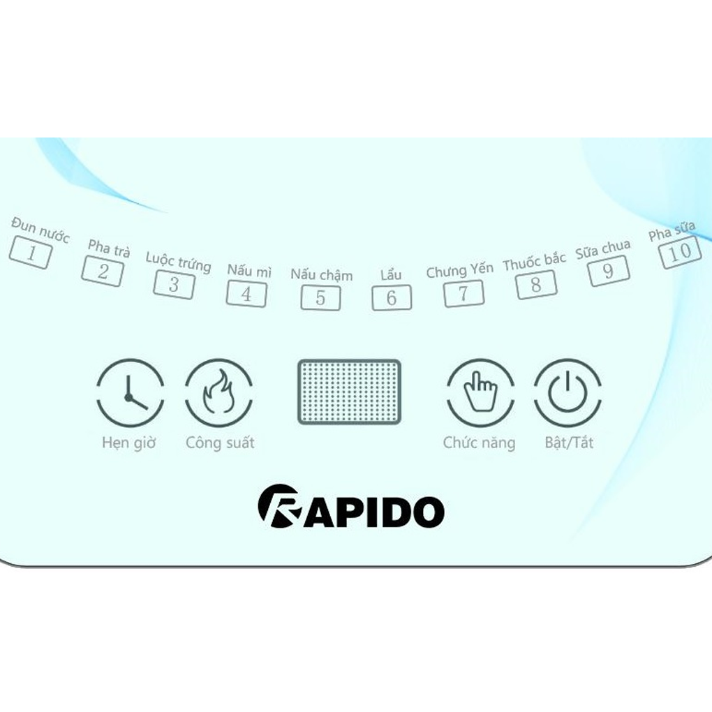 Ấm Điện Đa Năng Rapido RMK0818-S 3