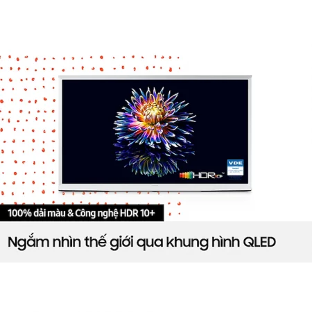 Smart Tivi Samsung 4K The Serif 55 Inch QA55LS01BB 0