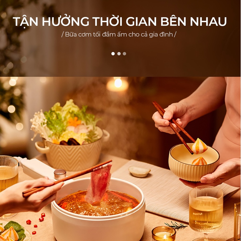 Nồi Lẩu Đa Năng Bear DRG-P16M2 - Hàng Quốc Tế - Bản Tiếng Anh 9