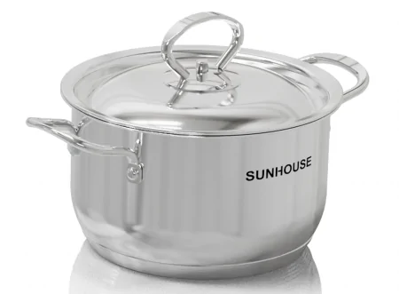 Bộ Nồi Inox 304 5 Đáy Sunhouse SHG503 0