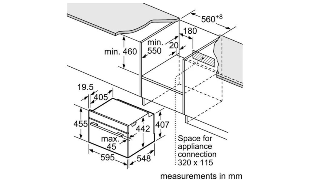 Lò Nướng Kết Hợp Vi Sóng Bosch HMH.CMG633BS1B 1
