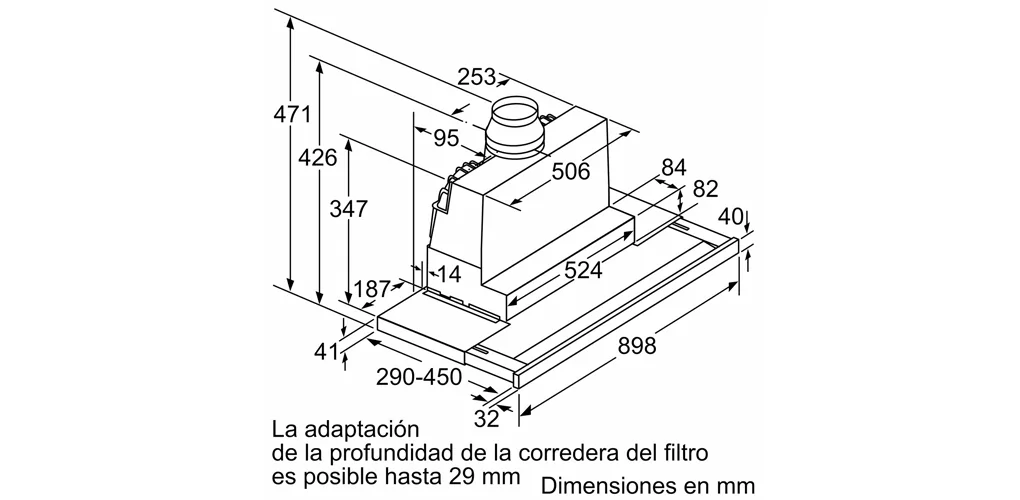 Máy Hút Mùi Bosch DFS097K51 5