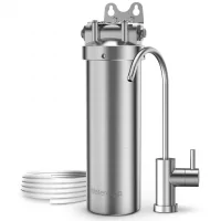 Lọc Nước Đơn Inox Mờ WD-BS08 Waterdrop