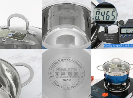Bộ Nồi Inox 304 Cao Cấp Kalite KL-336 2