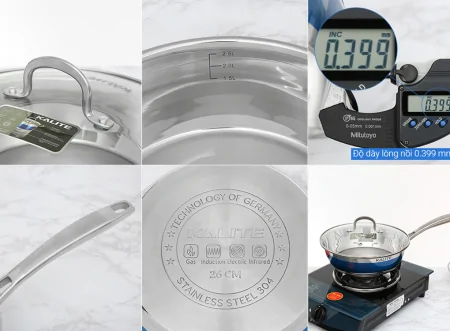 Bộ Nồi Inox 304 Cao Cấp Kalite KL-336 4