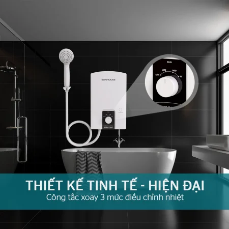 Máy Nước Nóng Trực Tiếp Sunhouse SHA-9452OP 0