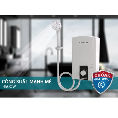 Máy Nước Nóng Trực Tiếp Sunhouse SHA-9452OP 1