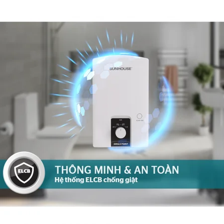 Máy Nước Nóng Trực Tiếp Sunhouse SHA-9452OP 2