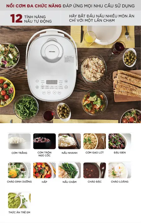 Nồi Cơm Điện Tử Cuckoo CR-0690F 1.08 Lít 7