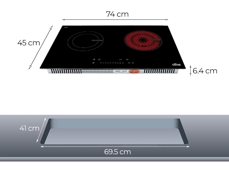 Bếp Điện Từ Ferroli CPN-4200IC 0