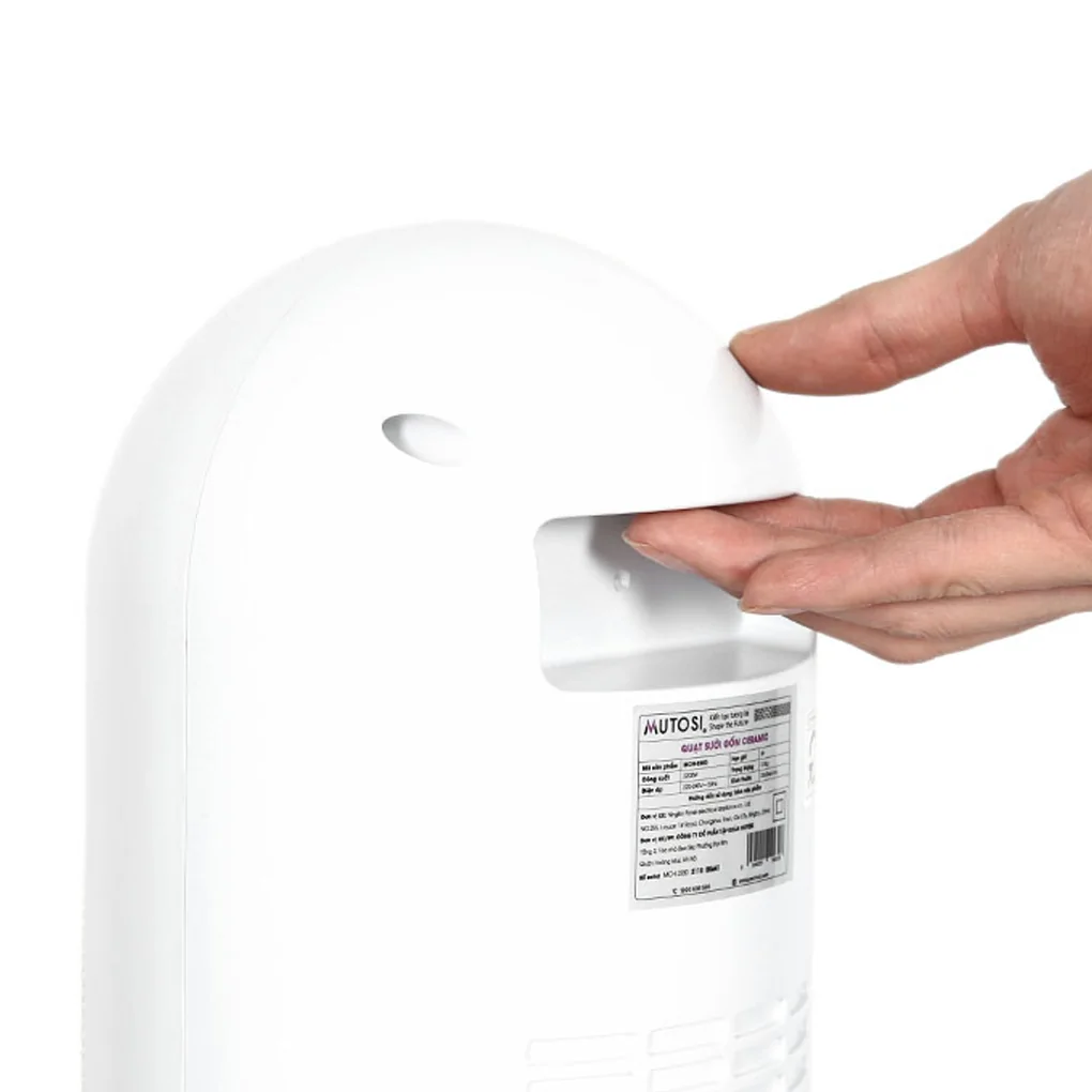Quạt Sưởi Gốm Ceramic Mutosi MCH-2200 (Sản phẩm trưng bày)