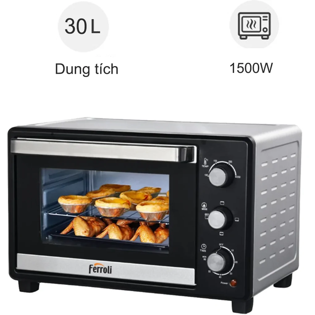 Lò Nướng Điện Ferroli FO1500-30M