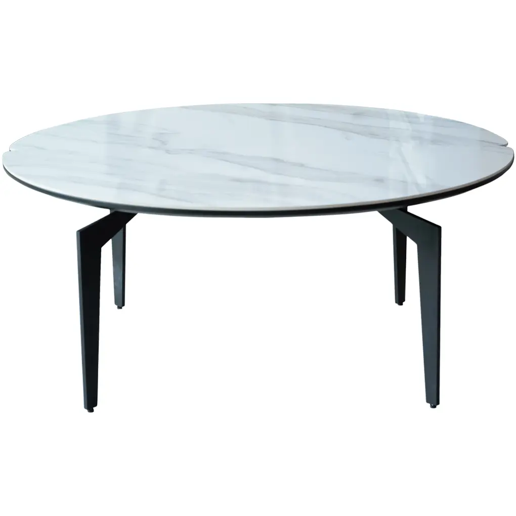 Bàn Coffee Tròn C19131R-B Trắng