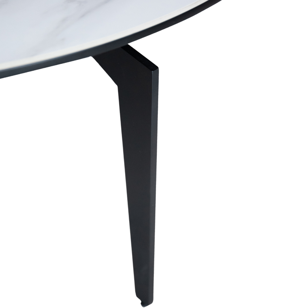 Bàn Coffee Tròn C19131R-B Trắng 2