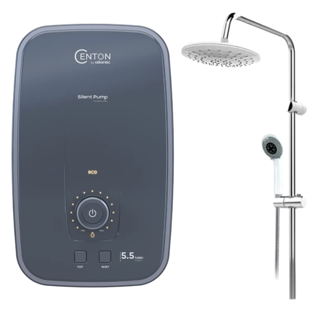 Máy Nước Nóng Trực Tiếp Centon By Atlantic Presto Turbo EIWH P M-N3 5.5kW (RS) 0