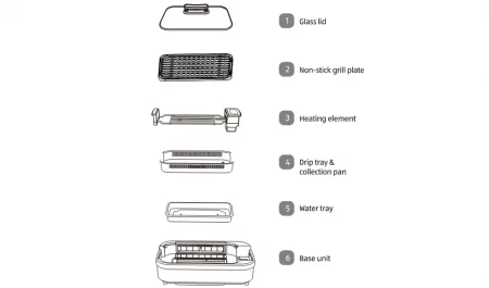 Bếp Nướng Không Khói Shimono SM-SLG158 0