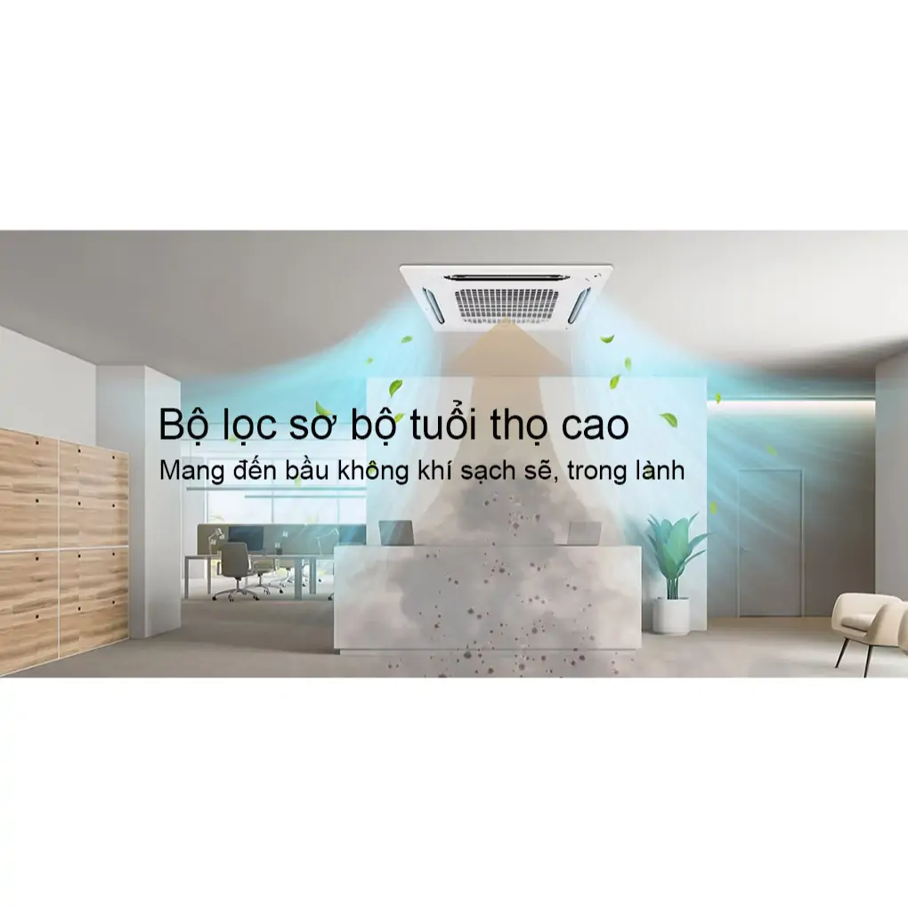 Máy Lạnh Âm Trần LG Inverter 4 Hp ZTNQ36GNLA0 (1 Pha) 5