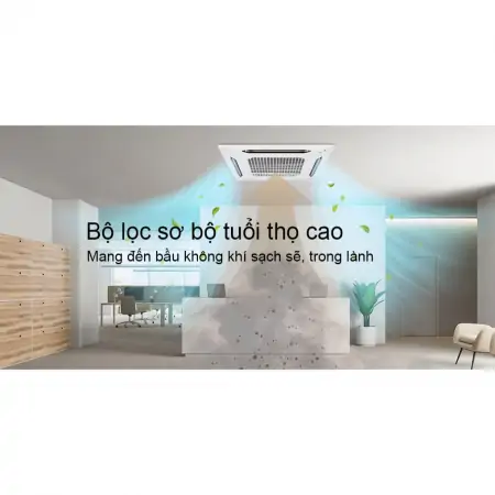 Máy Lạnh Âm Trần LG Inverter 4 Hp ZTNQ36GNLA0 (1 Pha) 5