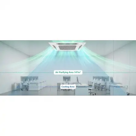 Máy Lạnh Âm Trần LG Inverter 5 HP ZTNQ48GMLA0 (1 Pha) 3