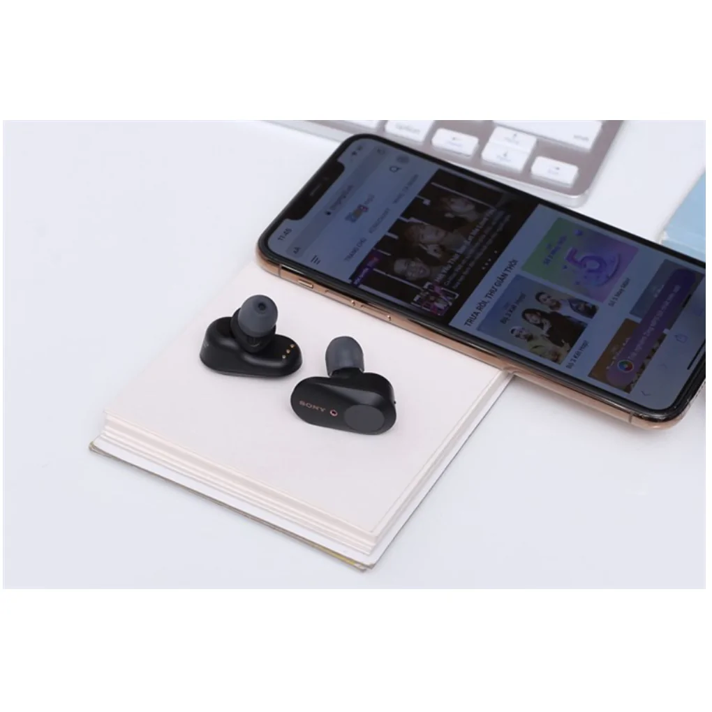 Tai Nghe Bluetooth TWS Sony WF-1000XM3BME Đen 0