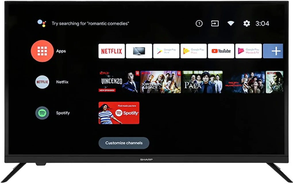Android Tivi Sharp 32 inch 2T-C32EG2X