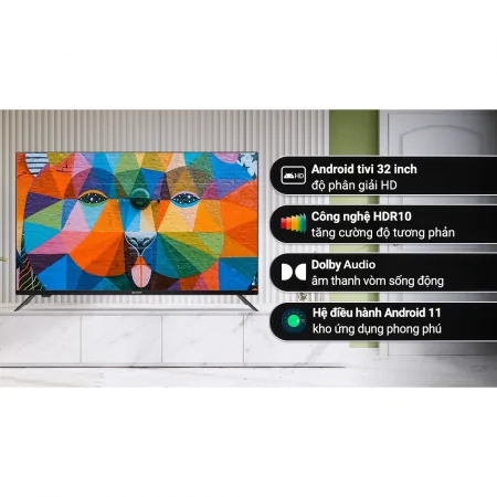 Android Tivi Sharp 32 inch 2T-C32EG2X 2