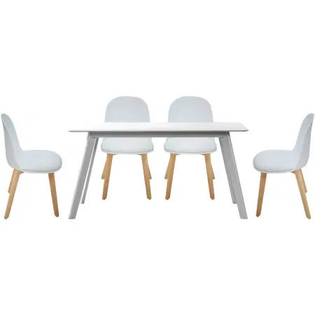 Bộ Bàn Ăn Z-252S 160cm Trắng + 6 Ghế Nhựa SL-7022MD Trắng - bộ bàn ăn trắng
Bạn muốn tìm kiếm một bộ bàn ăn đẹp mắt và tiện nghi cho gia đình mình? Bộ Bàn Ăn Z-252S 160cm Trắng + 6 Ghế Nhựa SL-7022MD Trắng sẽ là sự lựa chọn hoàn hảo cho bạn. Với thiết kế trang nhã và chất liệu nhựa cao cấp, bộ bàn ăn này sẽ giúp cho bữa ăn của gia đình bạn thêm phần sang trọng và đầy đủ tiện nghi. Đến với chúng tôi để sắm cho mình một bộ bàn ăn đẹp như mơ ước.