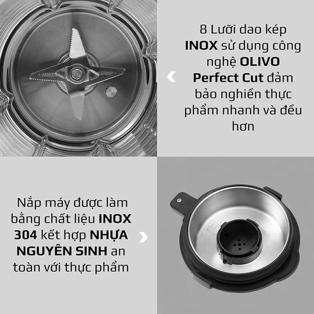 Máy Làm Sữa Hạt Olivo X20 13