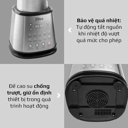 Máy Làm Sữa Hạt Olivo X20 15