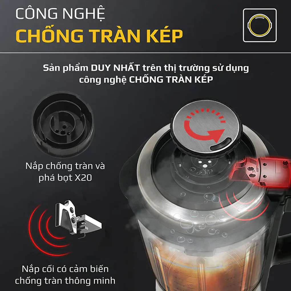 Máy Làm Sữa Hạt Olivo X20 5