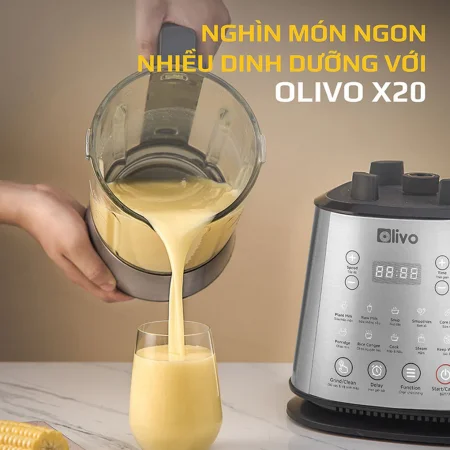 Máy Làm Sữa Hạt Olivo X20 7