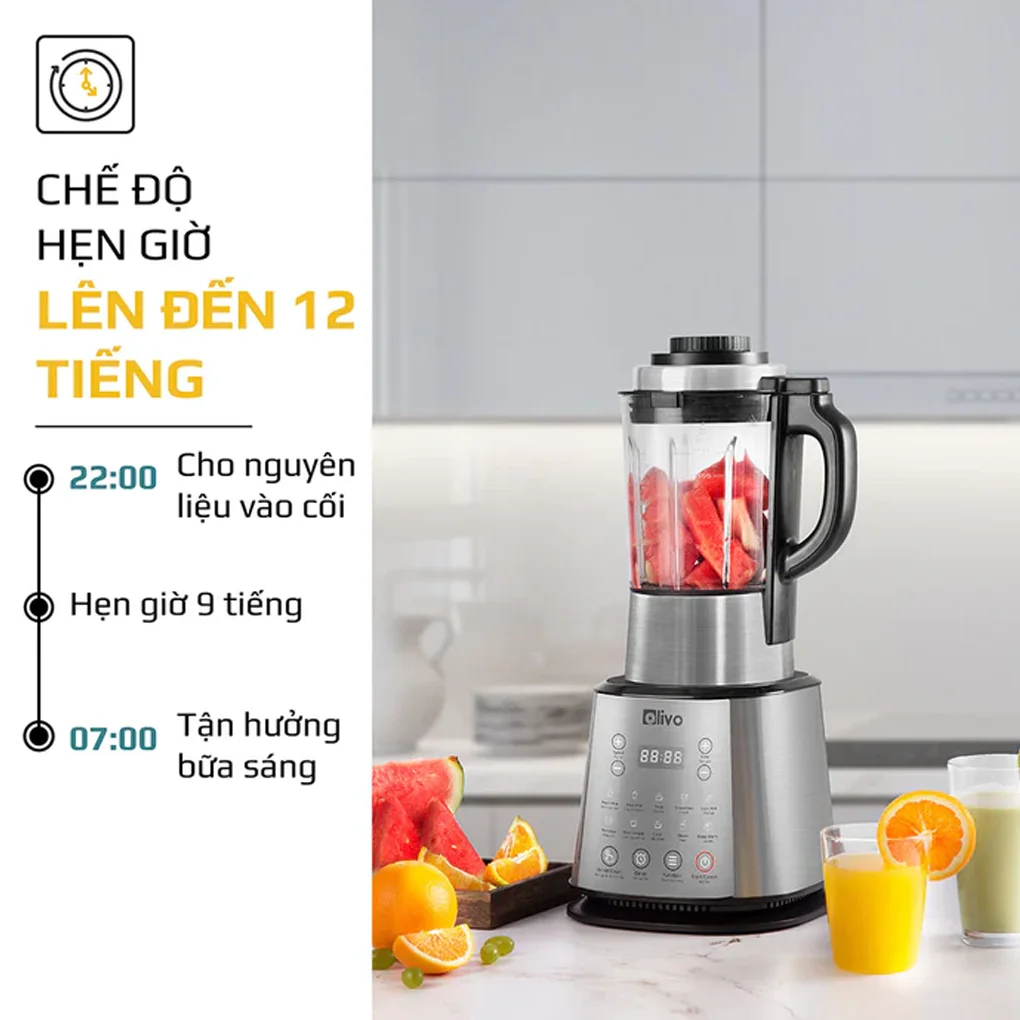 Máy Làm Sữa Hạt Olivo X20 9