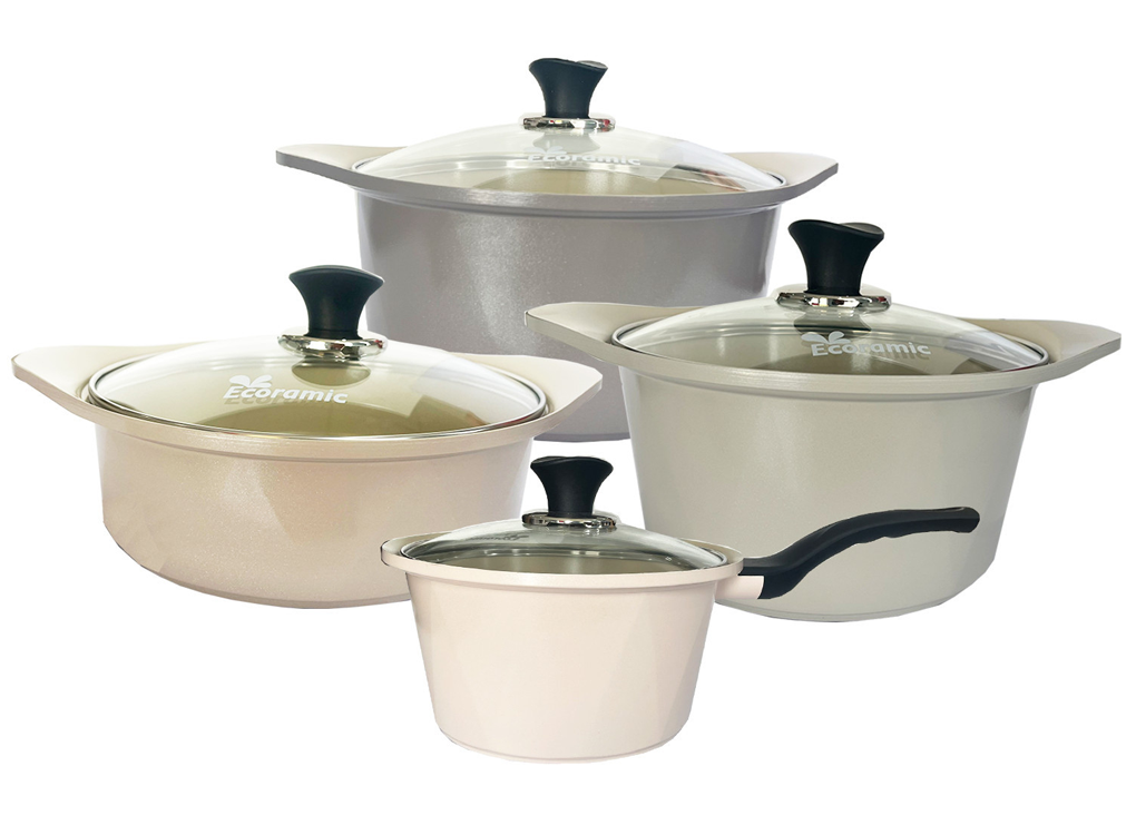 Bộ 4 Xoong (Nồi) Chống Dính Đáy Từ MPSIH4