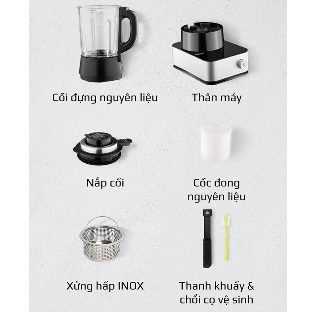 Máy Xay Nấu Cao Cấp Olivo CB22 PRO 13