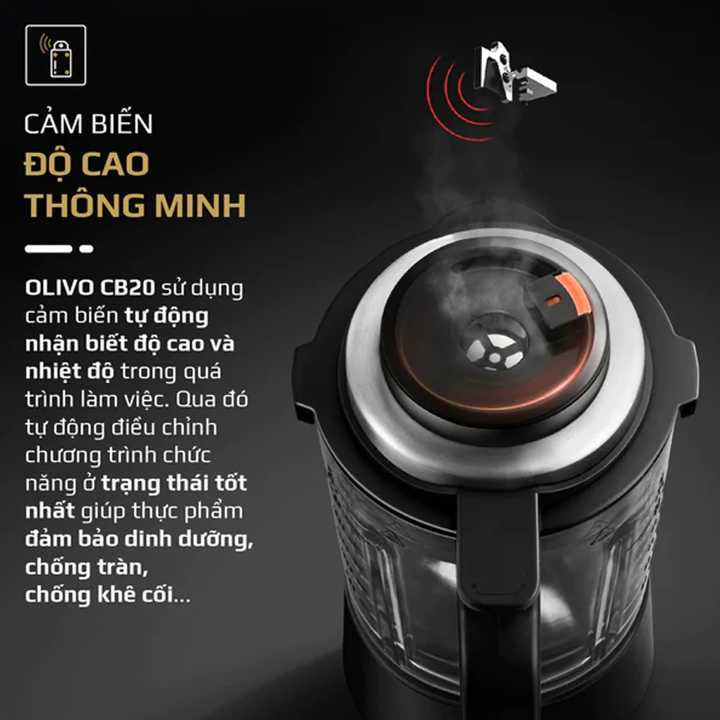 Máy Xay Nấu Đa Năng Olivo CB20 14