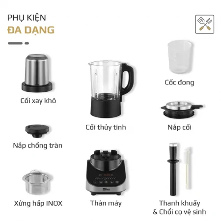 Máy Xay Nấu Đa Năng Olivo CB20 21