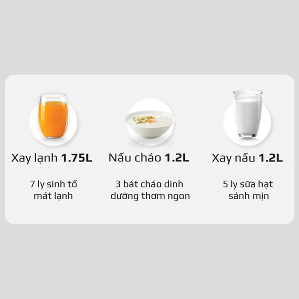 Máy Xay Nấu Đa Năng Olivo CB20 8