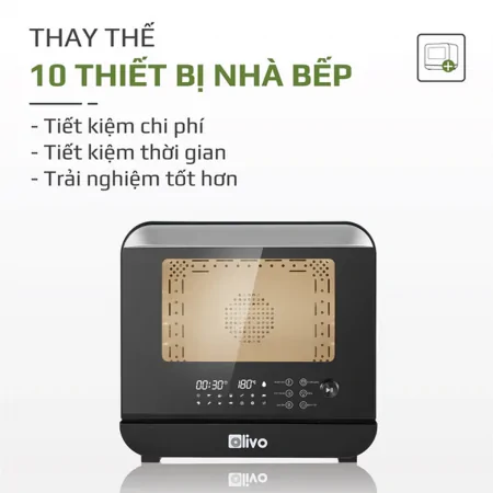 Nồi Chiên Hơi Nước Olivo SF18 20