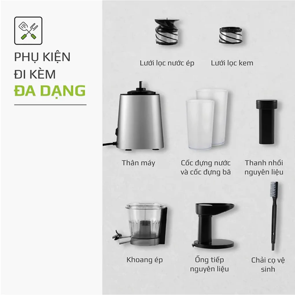 Máy Ép Chậm Olivo SJ210